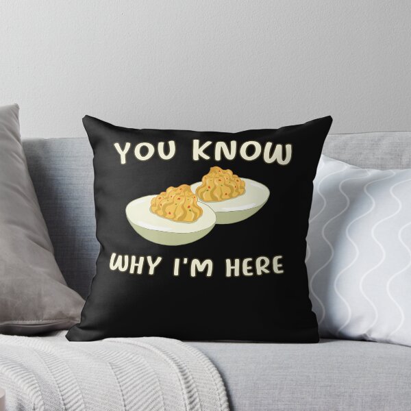 Item preview, Egg Lovers Deviled Thanksgiving Funny Deviled And Here For Know Retro Gift Why Humor Fans I'm Dinner Egg You Holiday designed and sold by PAMELANUNZIO.