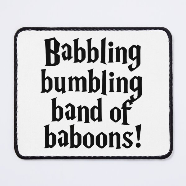 Item preview, Babbling bumbling band of baboons designed and sold by MiMiartstudio.