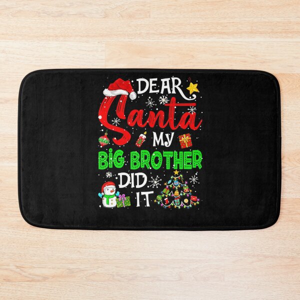 Item preview, Vintage Santa Christmas It Dear Funny Brother Retro My Holiday Did designed and sold by MediarMedic.