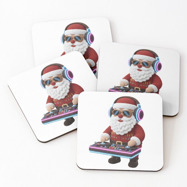 Item preview, Holiday DJ Santa Claus designed and sold by Vividdesignsau.