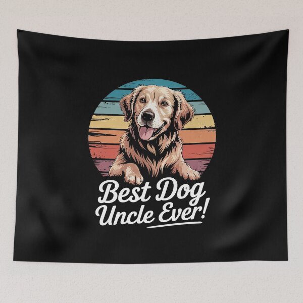 Item preview, Best Dog Uncle Ever Uncle Golden Retriever Dog Uncle  designed and sold by MathisBellanger.
