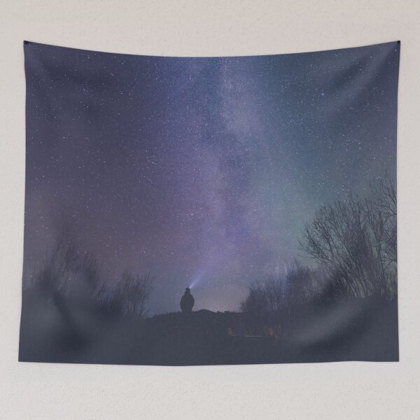 Item preview, Starry Grain Night | The Infinity Within the Dark designed and sold by Polariszero.