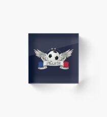World Cup Champion 2018 France Fan Gear Acrylic Block