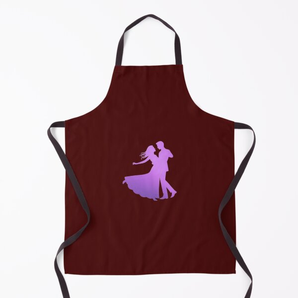 Item preview, A couple performing a ballroom dance_3_Purple paint designed and sold by Aariq.