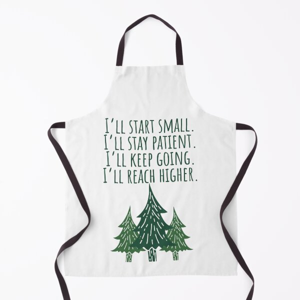 Item preview, Start Small Stay Patient - Three Pines Wisdom Quote designed and sold by Imaginationbeyond.