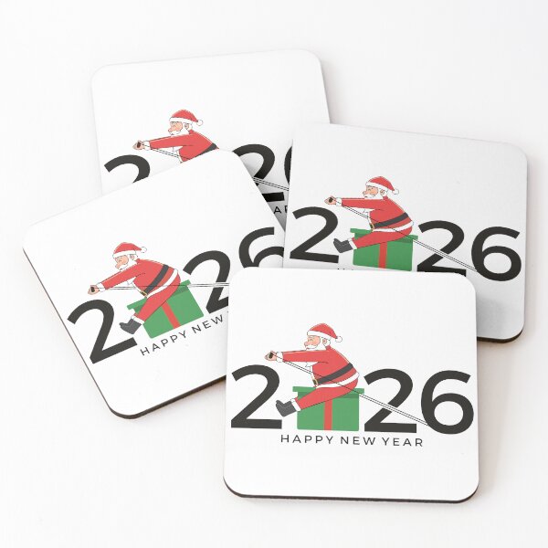 Item preview, SANTA Pilates Happy 2026 designed and sold by sashica.