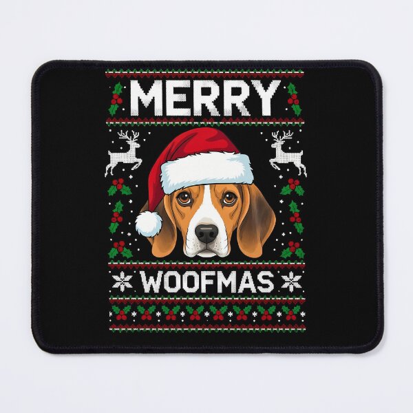Item preview, Merry Woofmas Beagle Dog Ugly Christmas Sweater designed and sold by VividDripCo.