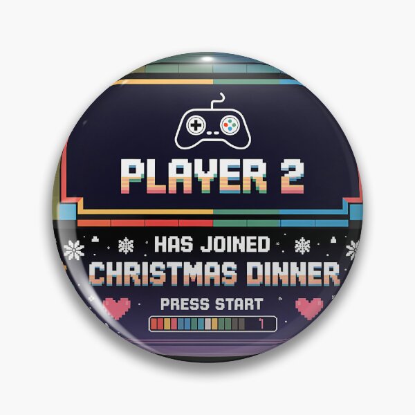 Item preview, Player 2 Has Joined Christmas Dinner Gaming Holiday Shirt Funny Gamer Gift designed and sold by GiftsForge.