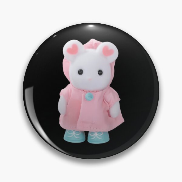 Item preview, Mouse In Raincoat Calico Critter designed and sold by santiago-adkins.
