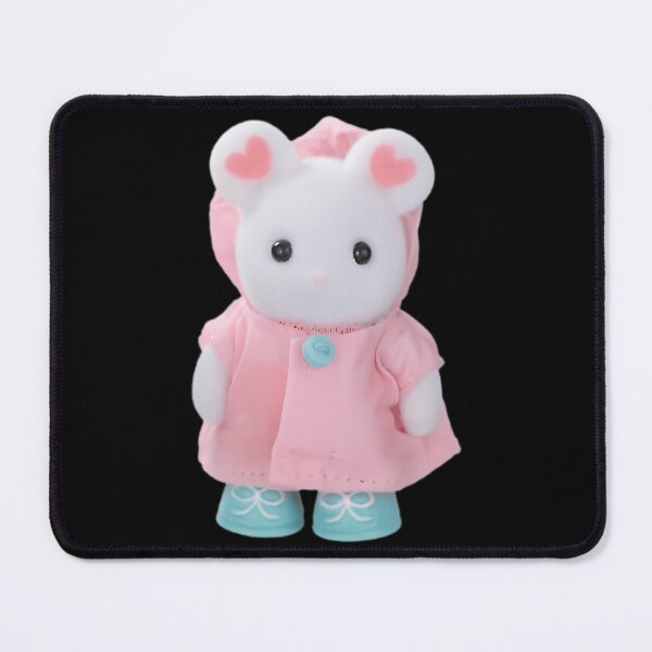 Item preview, Mouse In Raincoat Calico Critter designed and sold by santiago-adkins.