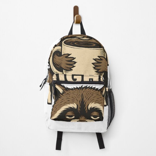 Item preview, Highly Caffeinated Raccoon Coffee Illustration designed and sold by SoulenCify.