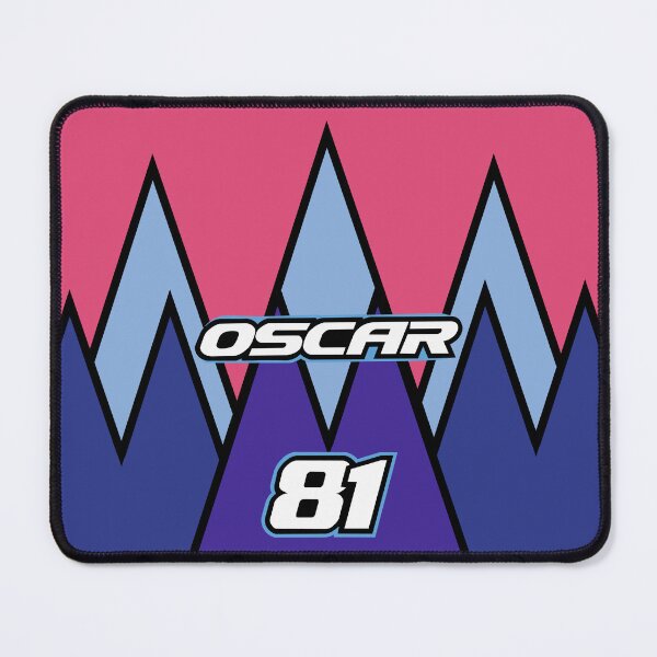 Item preview, Oscar Piastri OP81 Helmet Vegas GP 2025 inspired design designed and sold by Pink Polar F1.