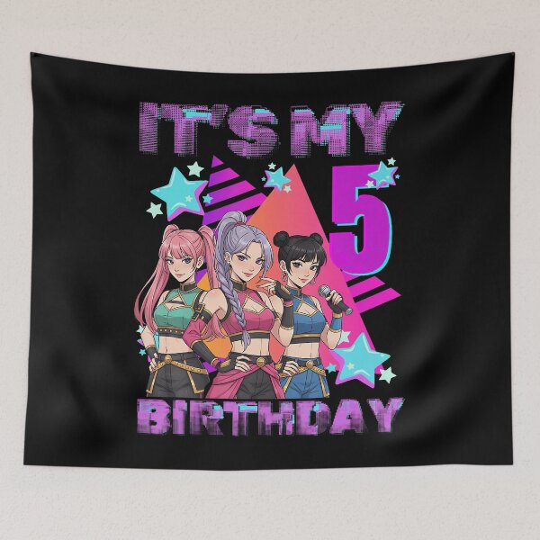 Item preview, 5 Years Old Birthday K Pop designed and sold by LightCoverSame.