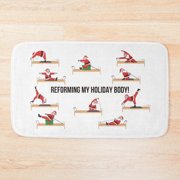Item preview, Funny SANTA Pilates Reformer designed and sold by sashica.