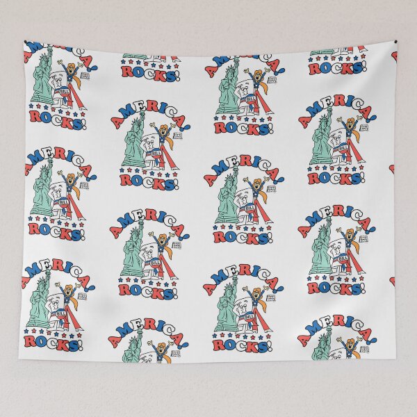 Item preview, I'm Just a Bill America Rocks Flag   designed and sold by Dleranyelsdr.