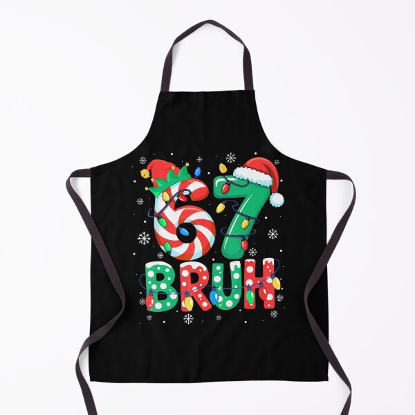 Item preview, 67 Six Seven Bruh Funny Christmas Meme  designed and sold by LightCoverSame.