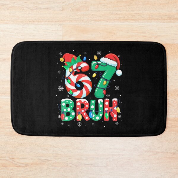 Item preview, 67 Six Seven Bruh Funny Christmas Meme  designed and sold by LightCoverSame.