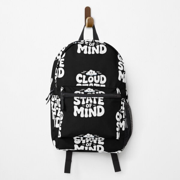 Item preview, Cute Cloud State of Mind – Kawaii Positive Quote for Calm & Mindfulness designed and sold by ViktoonShirts.