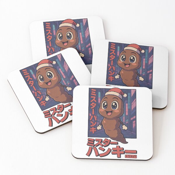Item preview, Mr Hanky Anime Retro Japanese Style South Park Christmas T-Shirt designed and sold by GeniePixel.