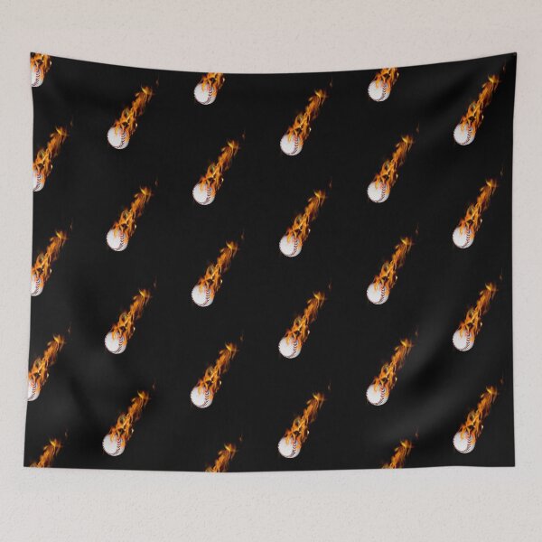 Item preview, Baseball on fire Toronto Blue Jaaaays  designed and sold by BePosh.