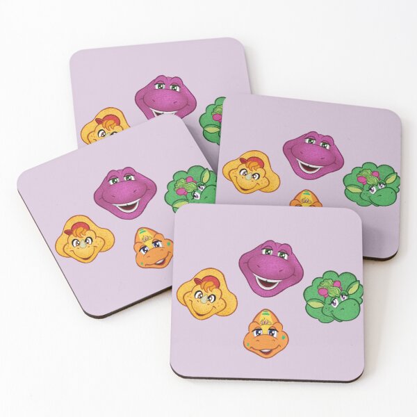 Item preview, Purple Dinosaur and Friends  designed and sold by Amy New art.