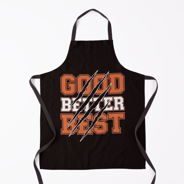 Item preview, Good Better Best Claw Mark Motivation With Bold Orange Energy And Strong Sporting Vibes designed and sold by ImeldaSparks.
