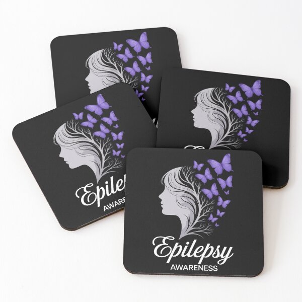 Item preview, Epilepsy Awareness Purple Butterflies designed and sold by papertaless.