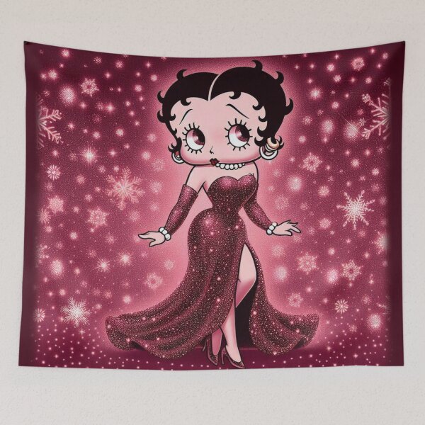 Item preview, Betty Boop’s Winter Sparkle designed and sold by LyssasMindArt.