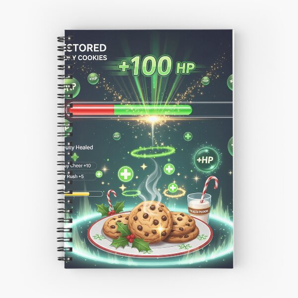 Item preview, HP Restored by Holiday Cookies Gaming Christmas Shirt Funny Gamer Gift Tee designed and sold by GiftsForge.