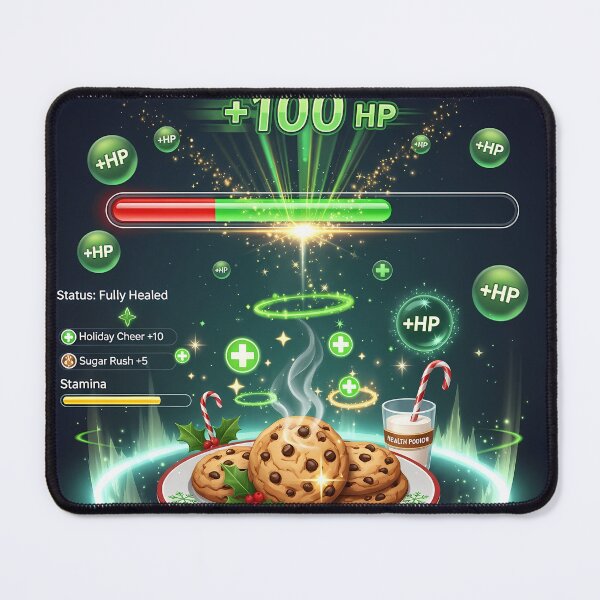 Item preview, HP Restored by Holiday Cookies Gaming Christmas Shirt Funny Gamer Gift Tee designed and sold by GiftsForge.