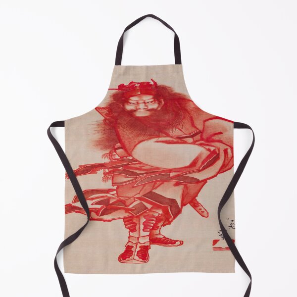 Item preview, Red Shōki the Demon Queller (1847) by Katsushika Hokusai designed and sold by Tamas Das.