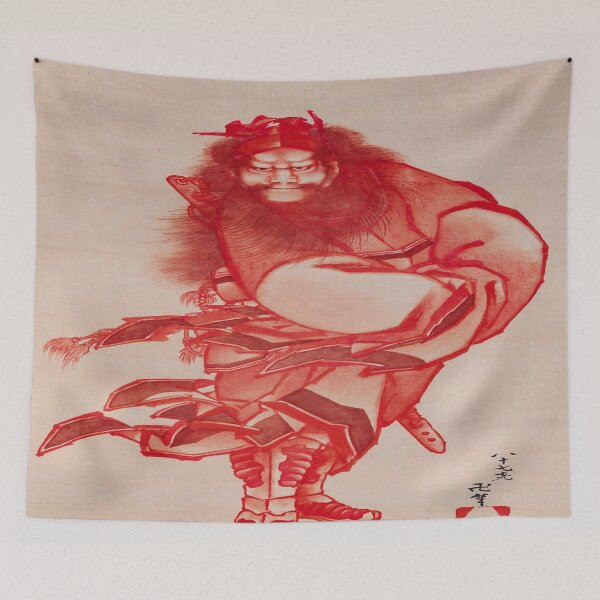 Artikelvorschau, Red Shōki the Demon Sourcer (1847) von Katsushika Hokusai entworfen und verkauft von Tamas Das.