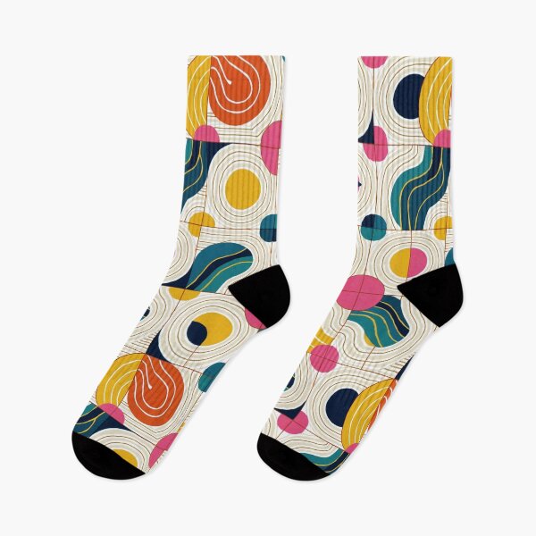 Item preview, Modern retro geometric waves pattern designed and sold by Oximus.