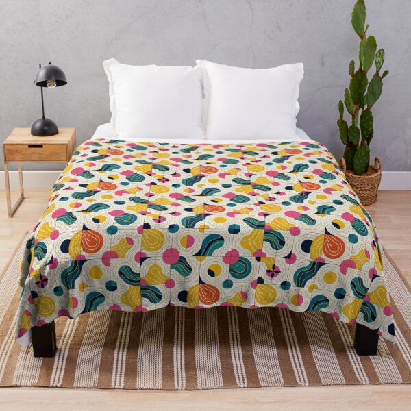 Item preview, Modern retro geometric waves pattern designed and sold by Oximus.