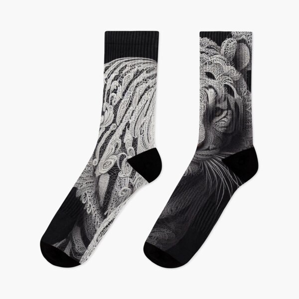 Item preview, Majestic Lace White Tiger designed and sold by purplesensation.