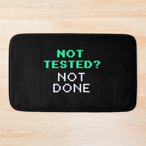 Item preview, Not Tested Done designed and sold by Aminesnip.