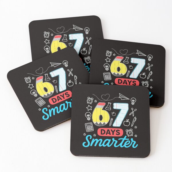 Item preview, Sixty Seven Days Smarter With Fun Classroom Doodles And Bright Cheerful School Vibes designed and sold by torildorxop.