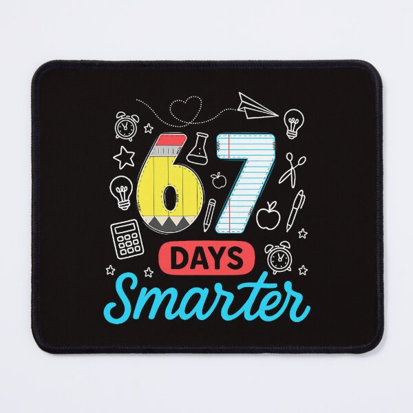 Item preview, Sixty Seven Days Smarter With Fun Classroom Doodles And Bright Cheerful School Vibes designed and sold by torildorxop.