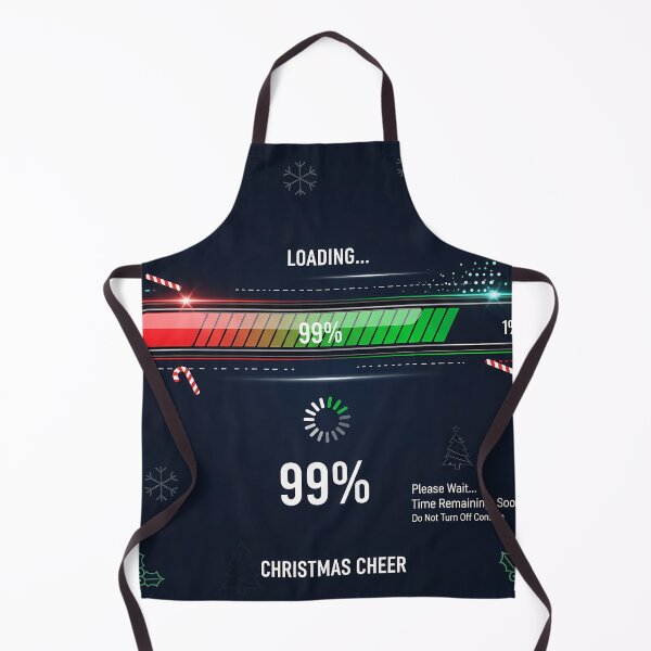 Item preview, Loading Christmas Cheer Gaming Holiday Shirt Funny Gamer Gift Progress Bar Tee designed and sold by GiftsForge.