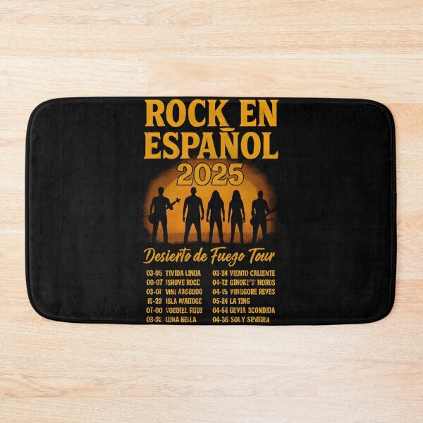 Item preview, Rock En Espaol 2025 Desierto De Fuego Tour T-Shirt designed and sold by Gwansiognu.