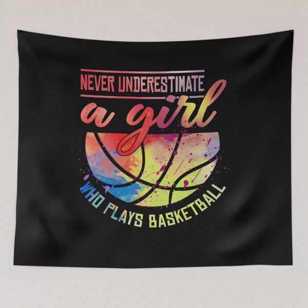 Item preview, Color Splash Girl Basketball T-Shirt designed and sold by LashondaGreen89.