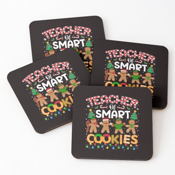 Item preview, Teacher Of Smart Cookies Cute Gingerbread Classroom Scene With Bright Holiday Cheer designed and sold by ImeldaSparks.