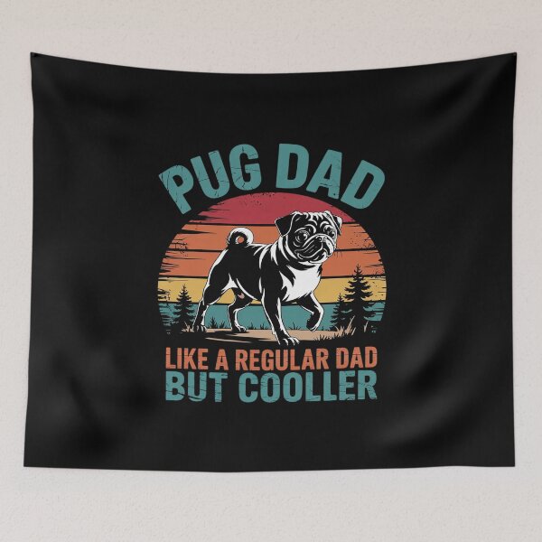 Item preview, Best Pug Cooler Dad Ever Dog Animal Lovers Walker Cute  designed and sold by MathisBellanger.