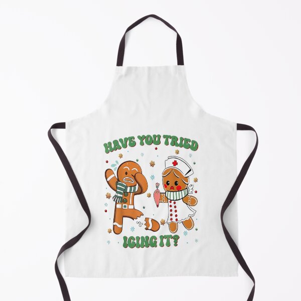 Item preview, Funny Christmas Nurse Gingerbread Man Did You Try Icing It Classic designed and sold by shannonanne18.