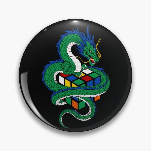 Artikelvorschau, Rubik's Cube Glücksdrache entworfen und verkauft von DesignedByMarty.