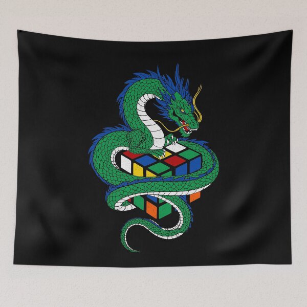 Item preview, Rubik's Cube Luck Dragon designed and sold by DesignedByMarty.