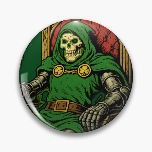 Item preview, Skally Cap Hooligans: Dr. Doom (Fan Art) designed and sold by Skally Cap Hooligans™.