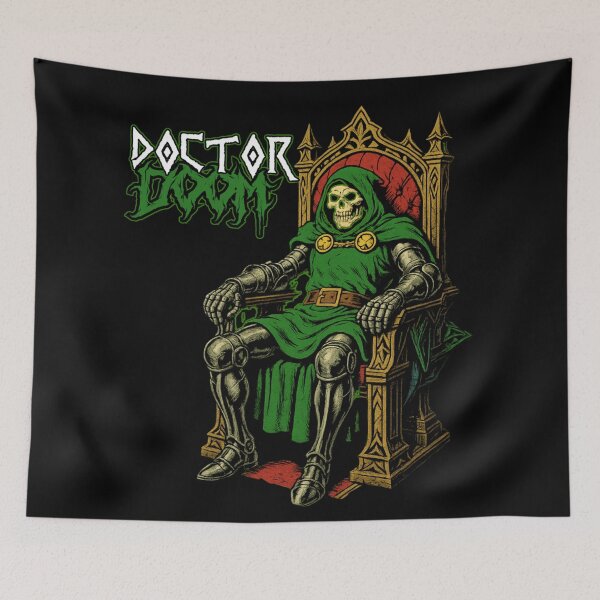 Item preview, Skally Cap Hooligans: Dr. Doom (Fan Art) designed and sold by Skally Cap Hooligans™.