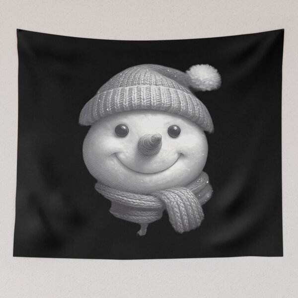 Item preview, Jolly Snowman with Carrot Nose & Coal Smile Classic designed and sold by shannonanne18.