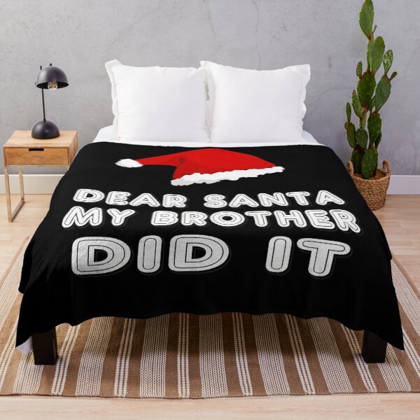 Item preview, Santa My It Retro Dear Vintage Christmas Holiday Funny Brother Did designed and sold by MediarMedic.